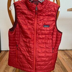 Red Patagonia Nano Vest, Size L